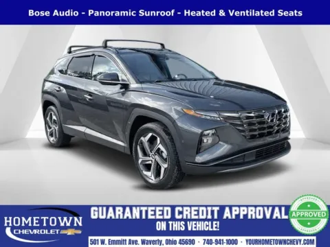 Gray 2022 Hyundai Tucson Limited for sale in Waverly, OH