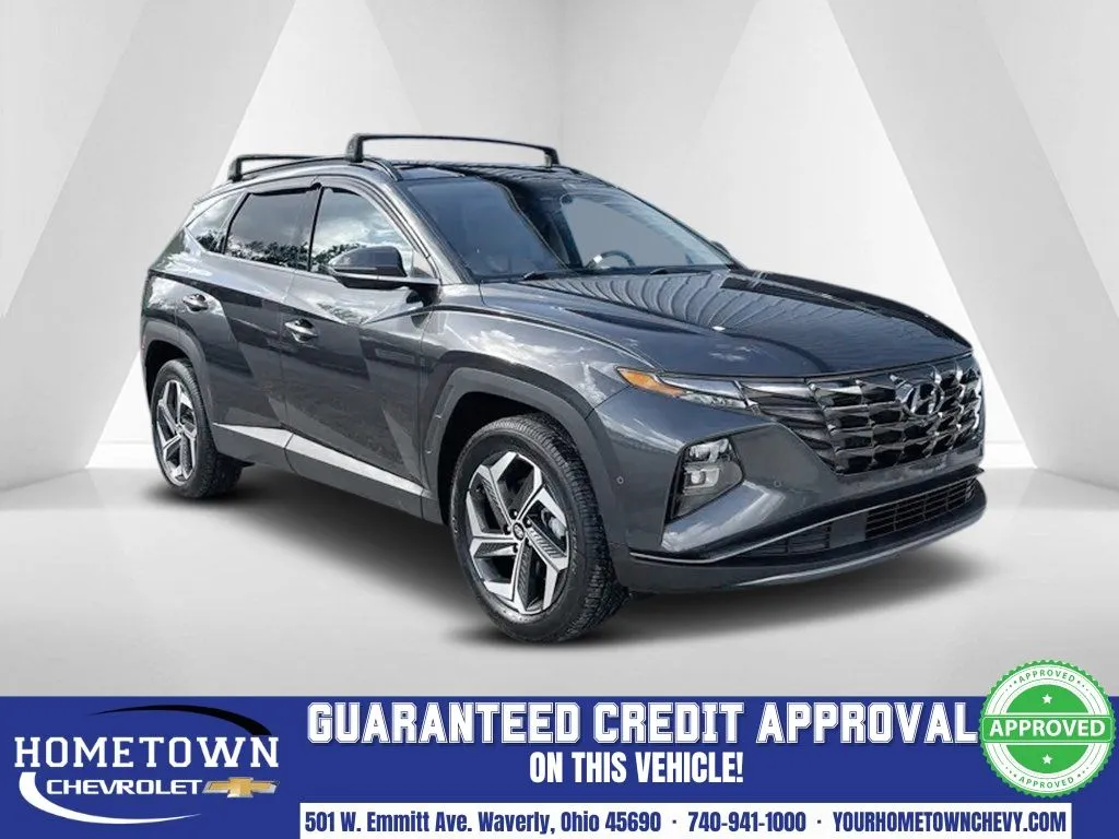 Gray 2022 Hyundai Tucson Limited for sale in Waverly, OH