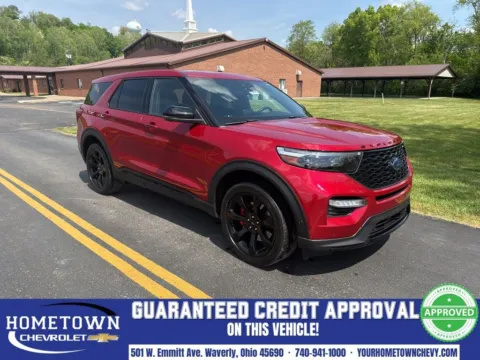 Red 2021 Ford Explorer ST for sale in Waverly, OH