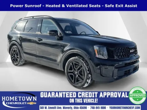 Black 2024 Kia Telluride EX X-Line for sale in Waverly, OH