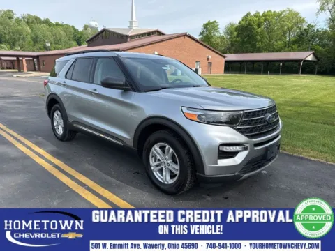 Silver 2023 Ford Explorer XLT for sale in Waverly, OH