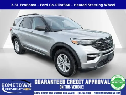 Silver 2023 Ford Explorer XLT for sale in Waverly, OH