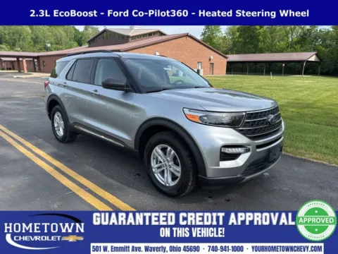 Silver 2023 Ford Explorer XLT for sale in Waverly, OH