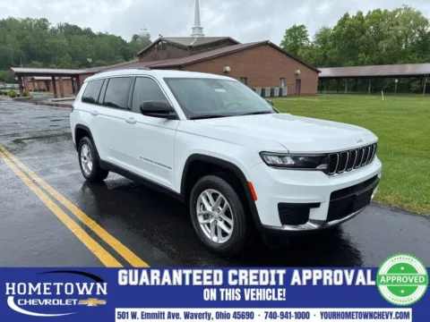 White 2023 Jeep Grand Cherokee L Laredo for sale in Waverly, OH
