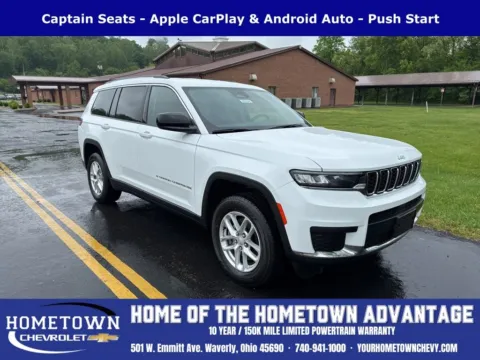 White 2023 Jeep Grand Cherokee L Laredo for sale in Waverly, OH