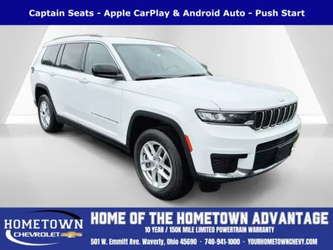 White 2023 Jeep Grand Cherokee L Laredo for sale in Waverly, OH