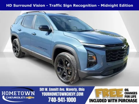 Blue 2026 Chevrolet Equinox LT for sale in Waverly, OH