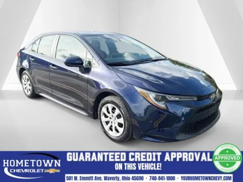Blue 2022 Toyota Corolla LE for sale in Waverly, OH