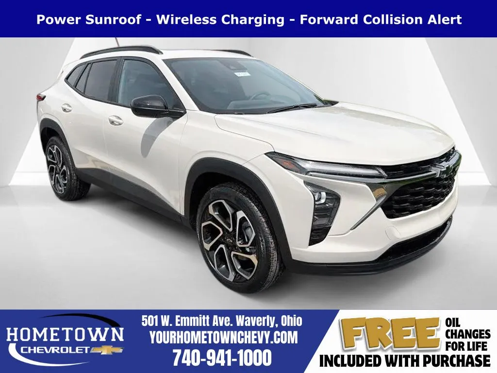 White 2026 Chevrolet Trax 2RS for sale in Waverly, OH