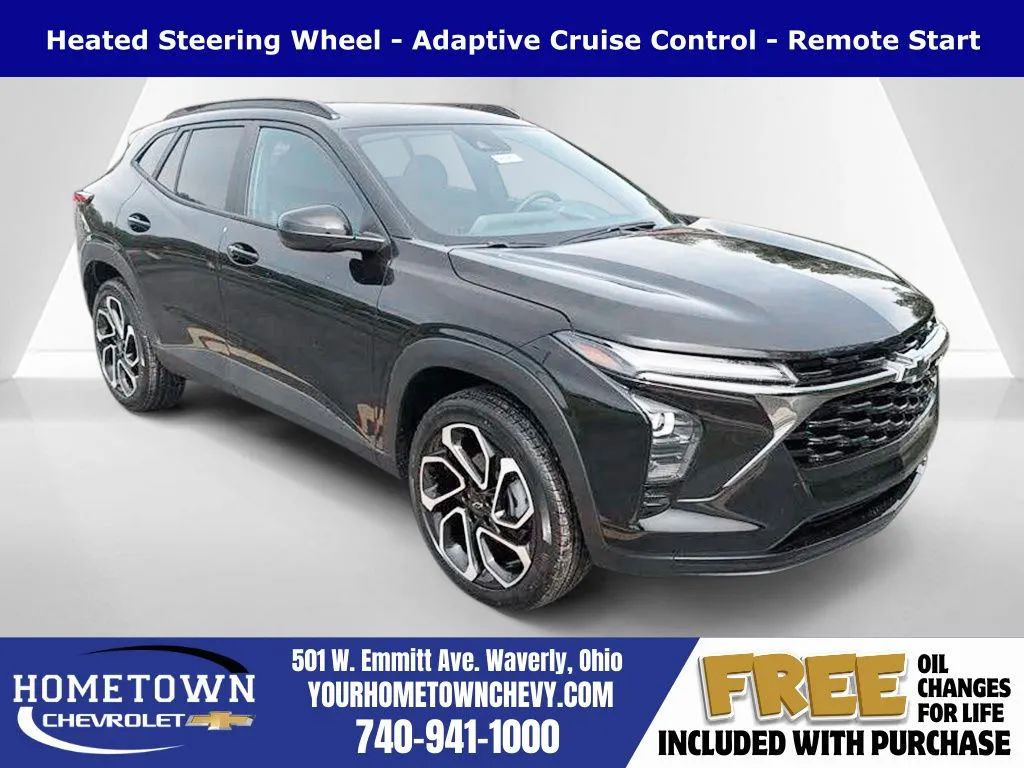 Black 2026 Chevrolet Trax 2RS for sale in Waverly, OH