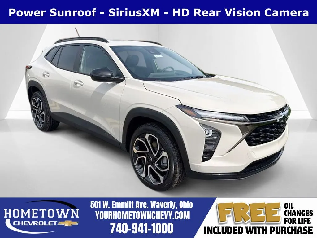 White 2026 Chevrolet Trax 2RS for sale in Waverly, OH