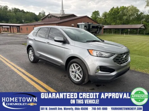 Silver 2022 Ford Edge SEL for sale in Waverly, OH