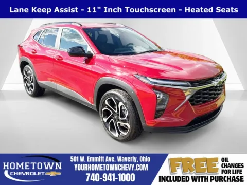 Red 2026 Chevrolet Trax 2RS for sale in Waverly, OH