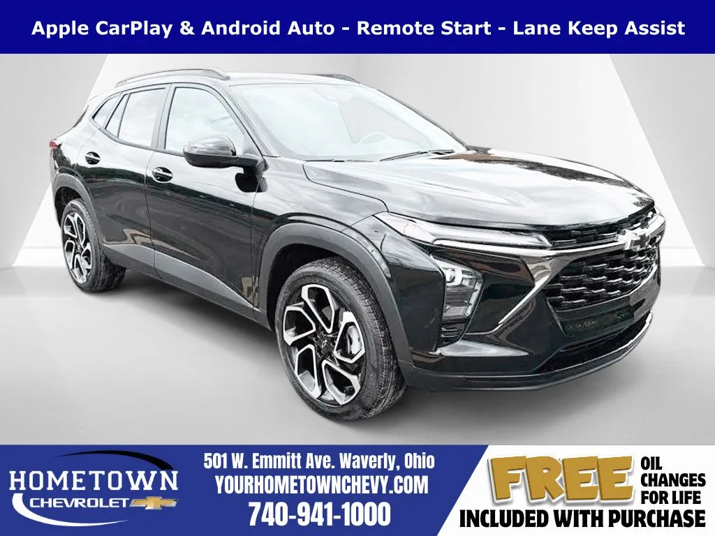 Black 2026 Chevrolet Trax 2RS for sale in Waverly, OH