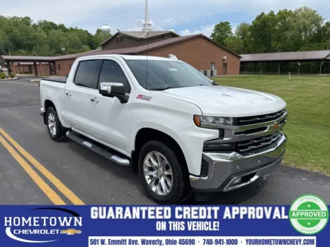 White 2020 Chevrolet Silverado 1500 LTZ for sale in Waverly, OH