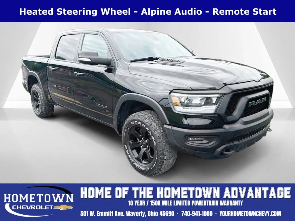 Black 2020 Ram 1500 Rebel for sale in Waverly, OH