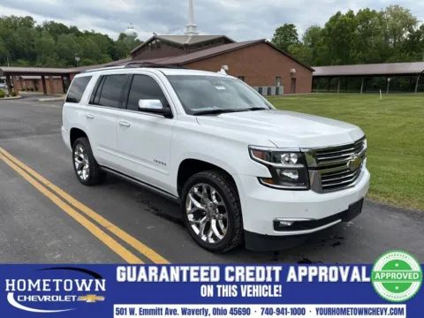 White 2019 Chevrolet Tahoe Premier for sale in Waverly, OH