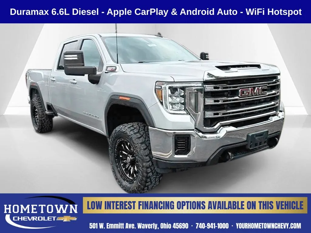 Silver 2021 GMC Sierra 2500HD SLE for sale in Waverly, OH