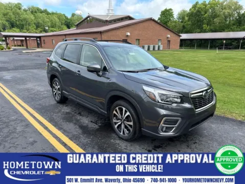 Gray 2021 Subaru Forester Limited for sale in Waverly, OH