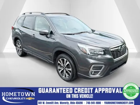 Gray 2021 Subaru Forester Limited for sale in Waverly, OH