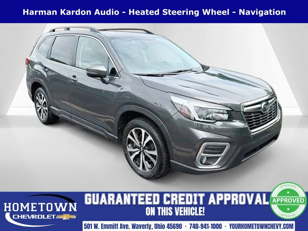 Gray 2021 Subaru Forester Limited for sale in Waverly, OH