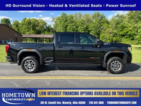 Black 2022 GMC Sierra 2500HD AT4 for sale in Waverly, OH