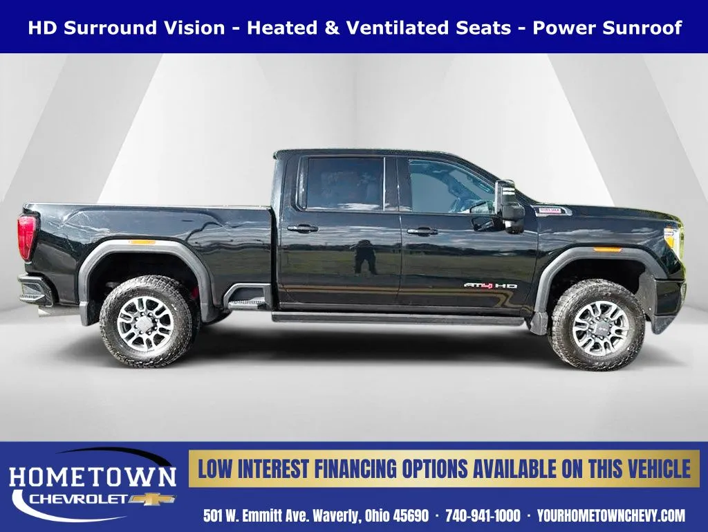 Black 2022 GMC Sierra 2500HD AT4 for sale in Waverly, OH