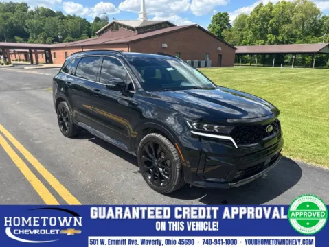 Black 2021 Kia Sorento SX for sale in Waverly, OH
