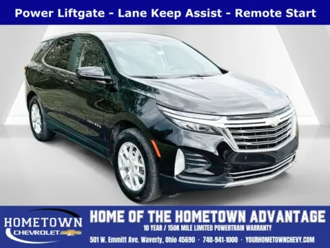 Black 2024 Chevrolet Equinox LT for sale in Waverly, OH