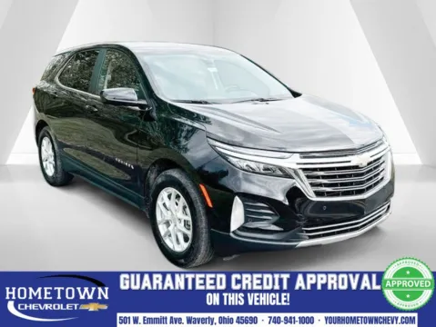 Black 2024 Chevrolet Equinox LT for sale in Waverly, OH