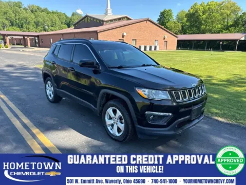 Black 2018 Jeep Compass Latitude for sale in Waverly, OH