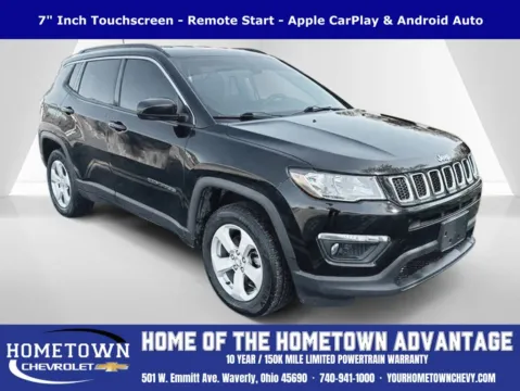 Black 2018 Jeep Compass Latitude for sale in Waverly, OH