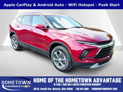 Red 2023 Chevrolet Blazer LT for sale in Waverly, OH