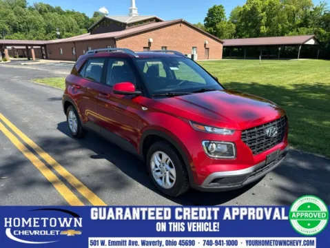Red 2020 Hyundai Venue SEL for sale in Waverly, OH
