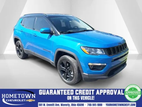 Blue 2021 Jeep Compass Altitude for sale in Waverly, OH