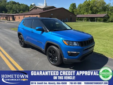 Blue 2021 Jeep Compass Altitude for sale in Waverly, OH