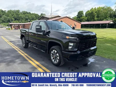 Black 2022 Chevrolet Silverado 2500HD Custom for sale in Waverly, OH