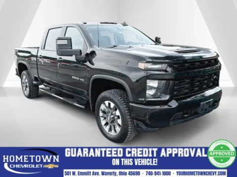 Black 2022 Chevrolet Silverado 2500HD Custom for sale in Waverly, OH