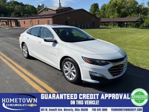 White 2024 Chevrolet Malibu LT for sale in Waverly, OH