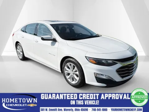 White 2024 Chevrolet Malibu LT for sale in Waverly, OH