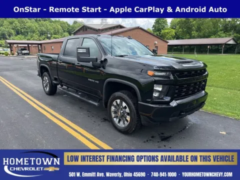 Black 2023 Chevrolet Silverado 2500HD Custom for sale in Waverly, OH