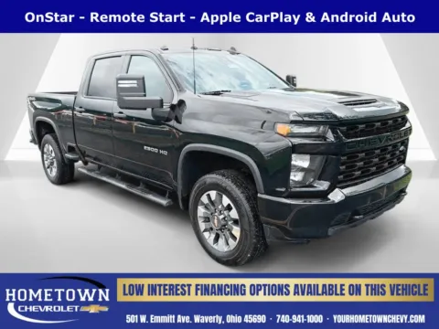 Black 2023 Chevrolet Silverado 2500HD Custom for sale in Waverly, OH