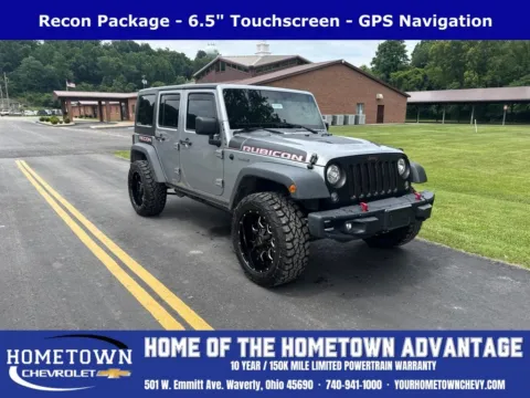 Silver 2017 Jeep Wrangler Unlimited Rubicon Recon for sale in Waverly, OH