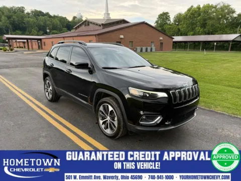 Black 2022 Jeep Cherokee Limited for sale in Waverly, OH
