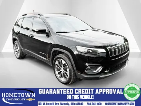 Black 2022 Jeep Cherokee Limited for sale in Waverly, OH