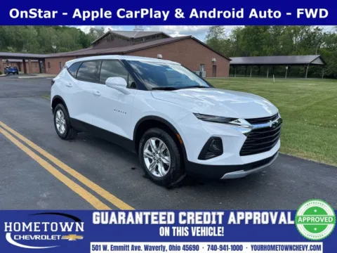 White 2019 Chevrolet Blazer for sale in Waverly, OH