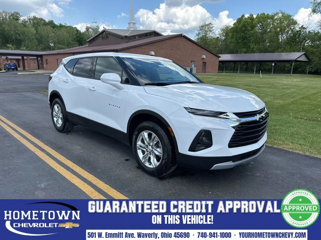 White 2019 Chevrolet Blazer for sale in Waverly, OH