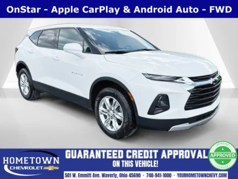 White 2019 Chevrolet Blazer for sale in Waverly, OH