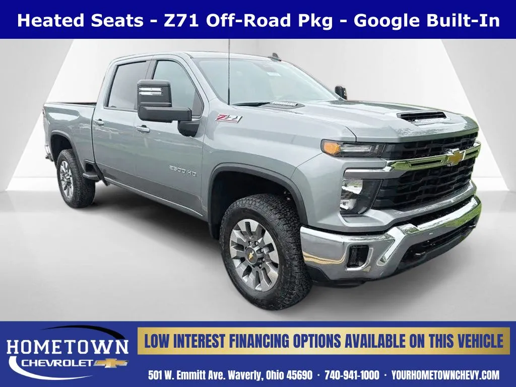 Gray 2026 Chevrolet Silverado 2500HD LT for sale in Waverly, OH