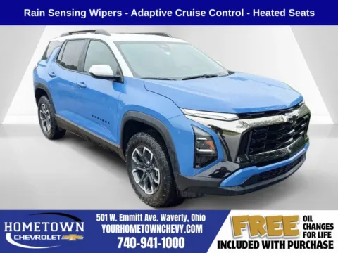 Blue 2026 Chevrolet Equinox ACTIV for sale in Waverly, OH